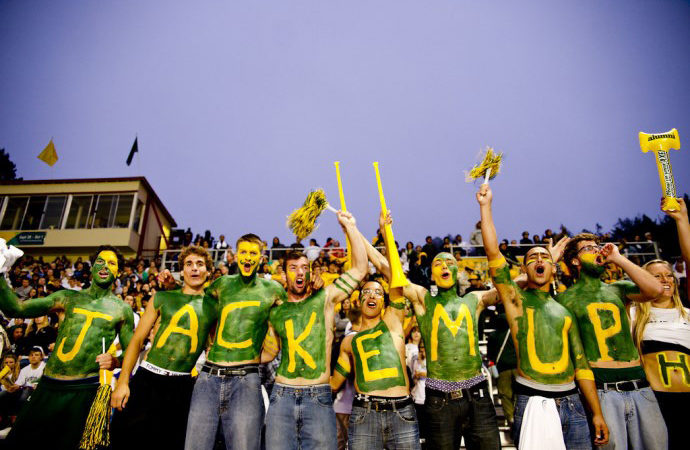 HSU Flickr, Lumberjacks Football Fans, Redwood Bowl
